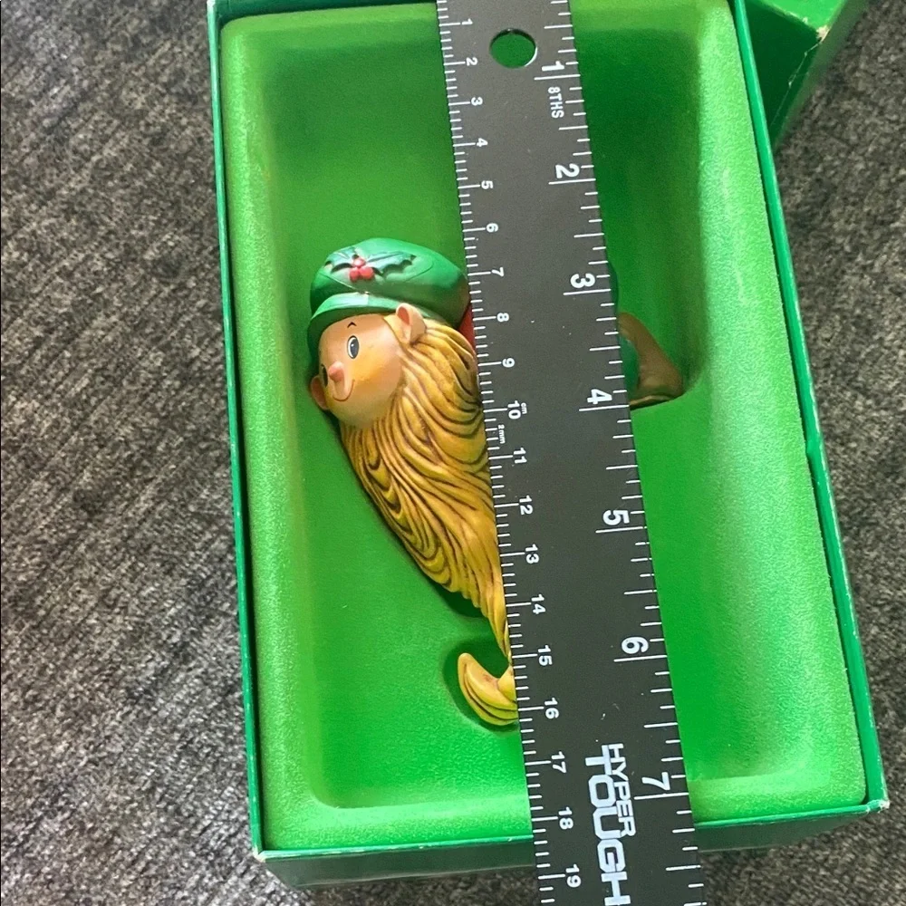 Vintage Hallmark Colorful Stocking Hanger.